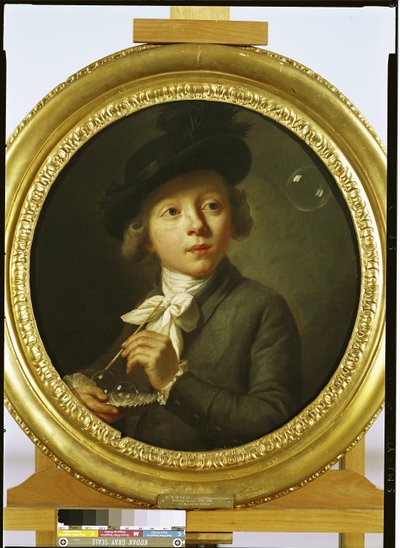 Soap Bubbles by Johann Melchior Joseph Wyrsch or Wursch